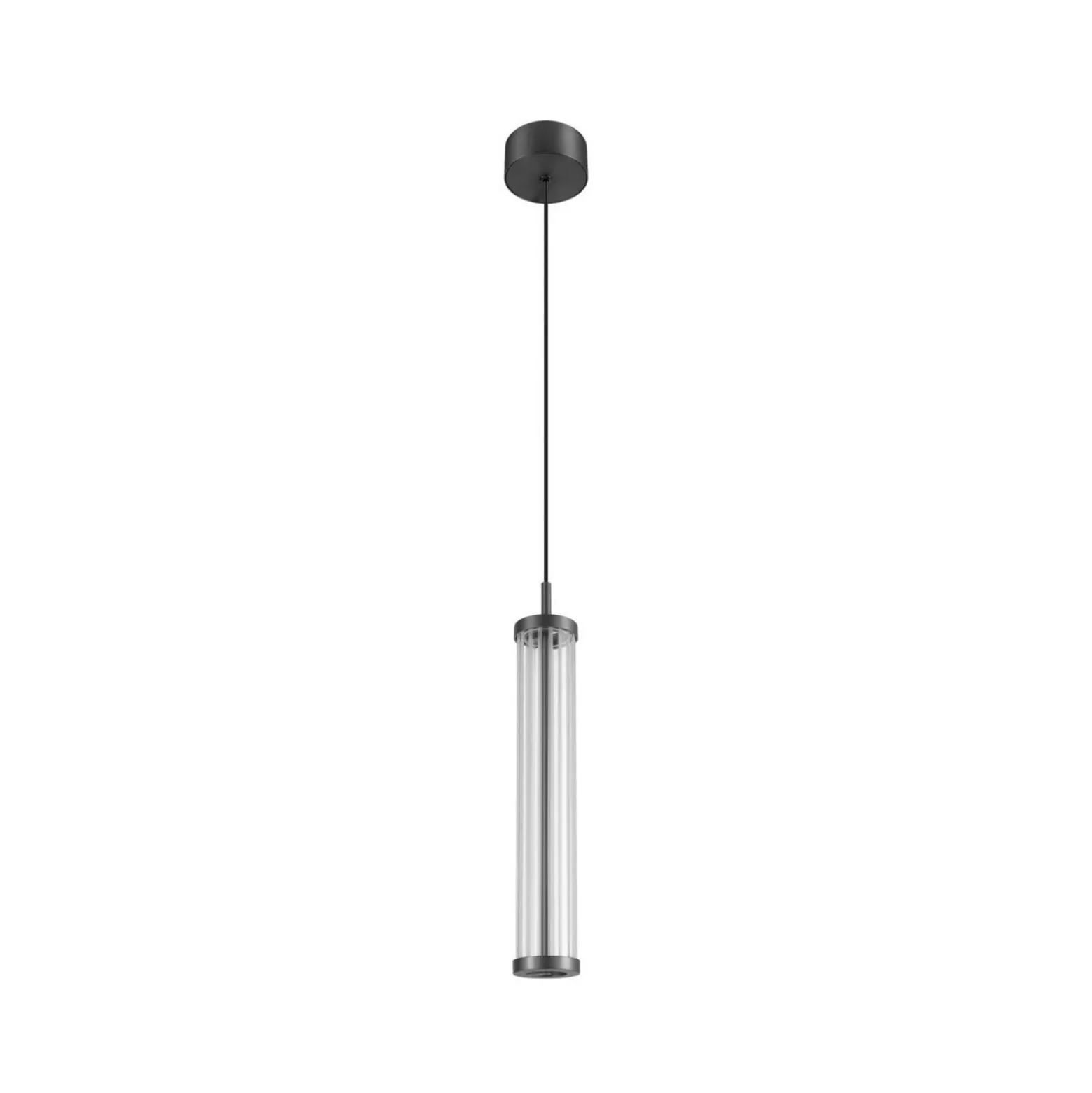Lámpara colgante LED SLV Quimera, color bronce, Ø 8 cm, CCT