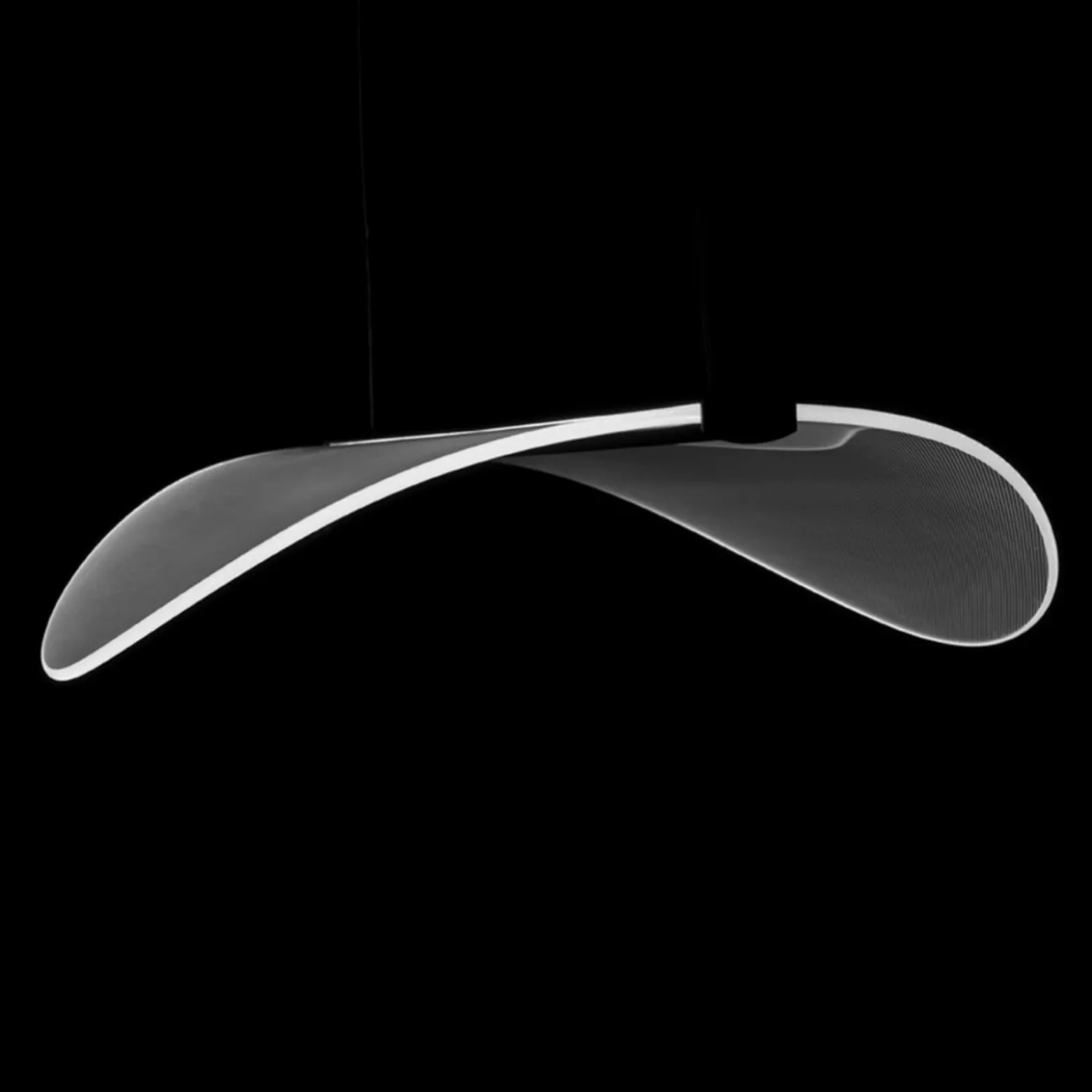 Lámpara colgante LED Stilnovo Diphy 1 luz DALI-Push 54 cm