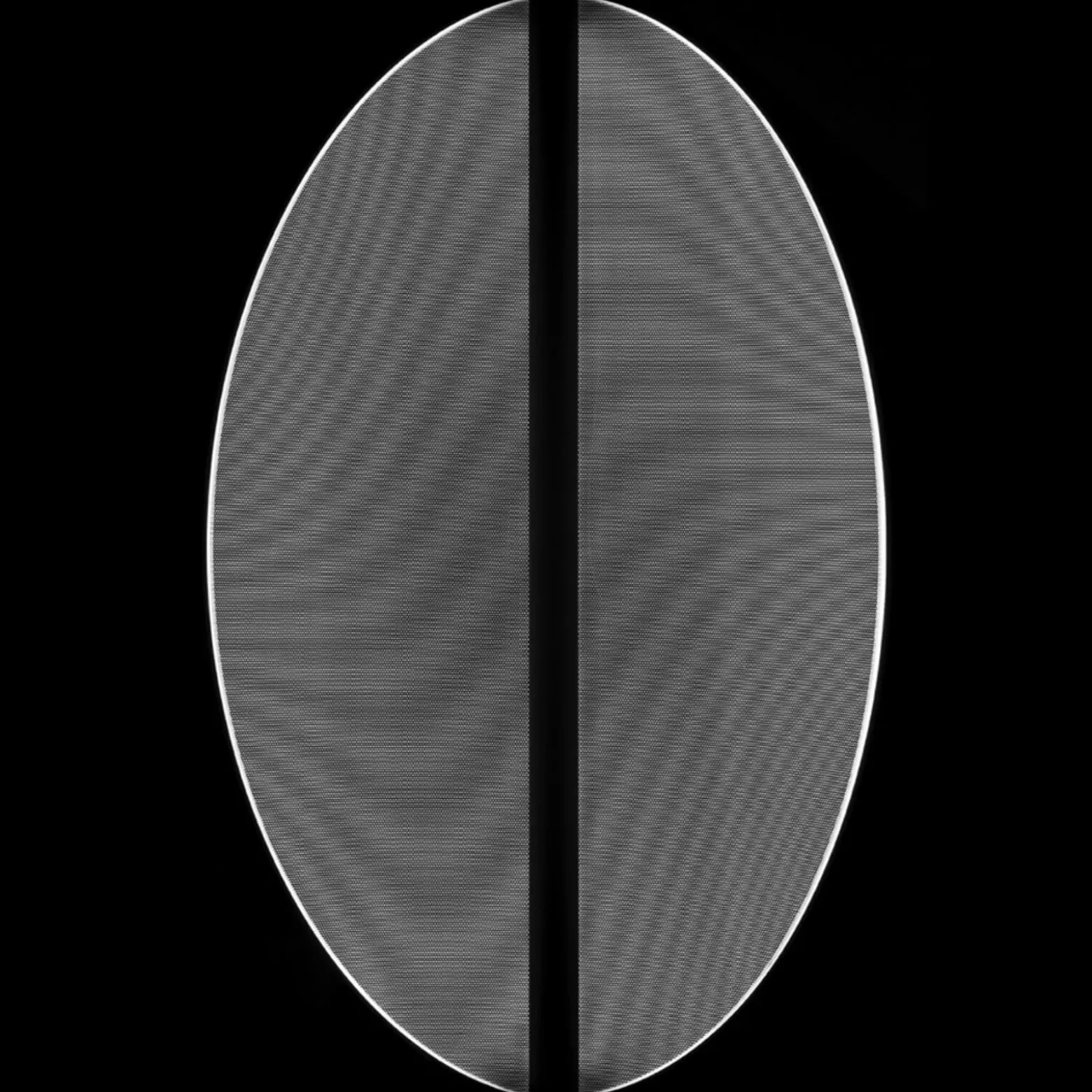Lámpara colgante LED Stilnovo Diphy 1 luz DALI-Push 54 cm