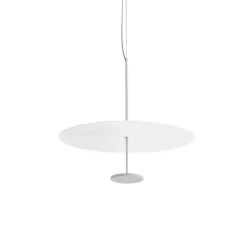 lámpara colgante LED Stilo_P, blanca, Ø 55 cm, IP40