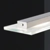 Lámpara colgante LED Tenso, níquel, 64 cm, metal, CCT, atenuador