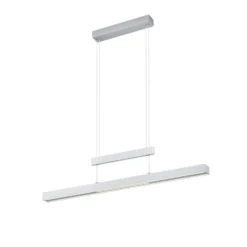 Lámpara colgante LED Trajan, 2700-5000 K, níquel mate
