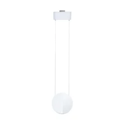 Lámpara colgante LED URail Alejandro de Paulmann, blanco señal, 4000 K,