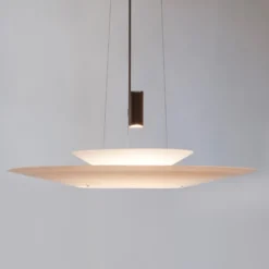 Lámpara colgante LED Vibia Flamingo Pantalla hacia arriba
