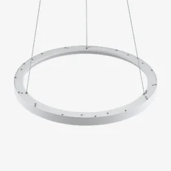 Lámpara colgante LED Vivy de Arcchio, Ø 58 cm, blanca, metal
