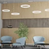 Lámpara colgante LED Vivy de Arcchio, Ø 38 cm, blanca, metal