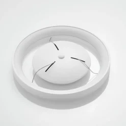 Lámpara colgante LED Vivy de Arcchio, Ø 38 cm, blanca, metal