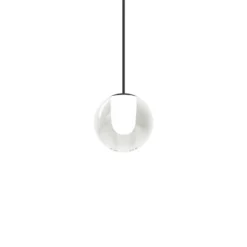 Lámpara colgante LED WEVER & DUCRÉ Oplia 1.0, negro mate, 2700 K