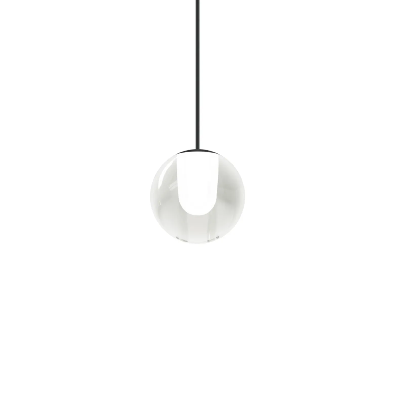 Lámpara colgante LED WEVER & DUCRÉ Oplia 1.0, negro mate, 2700 K
