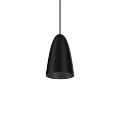 Lámpara colgante LED WEVER & DUCRÉ Cozy Zone 1.0, negra, 2700 K