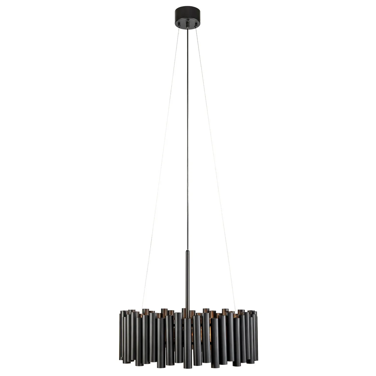 Lámpara colgante Level, negro