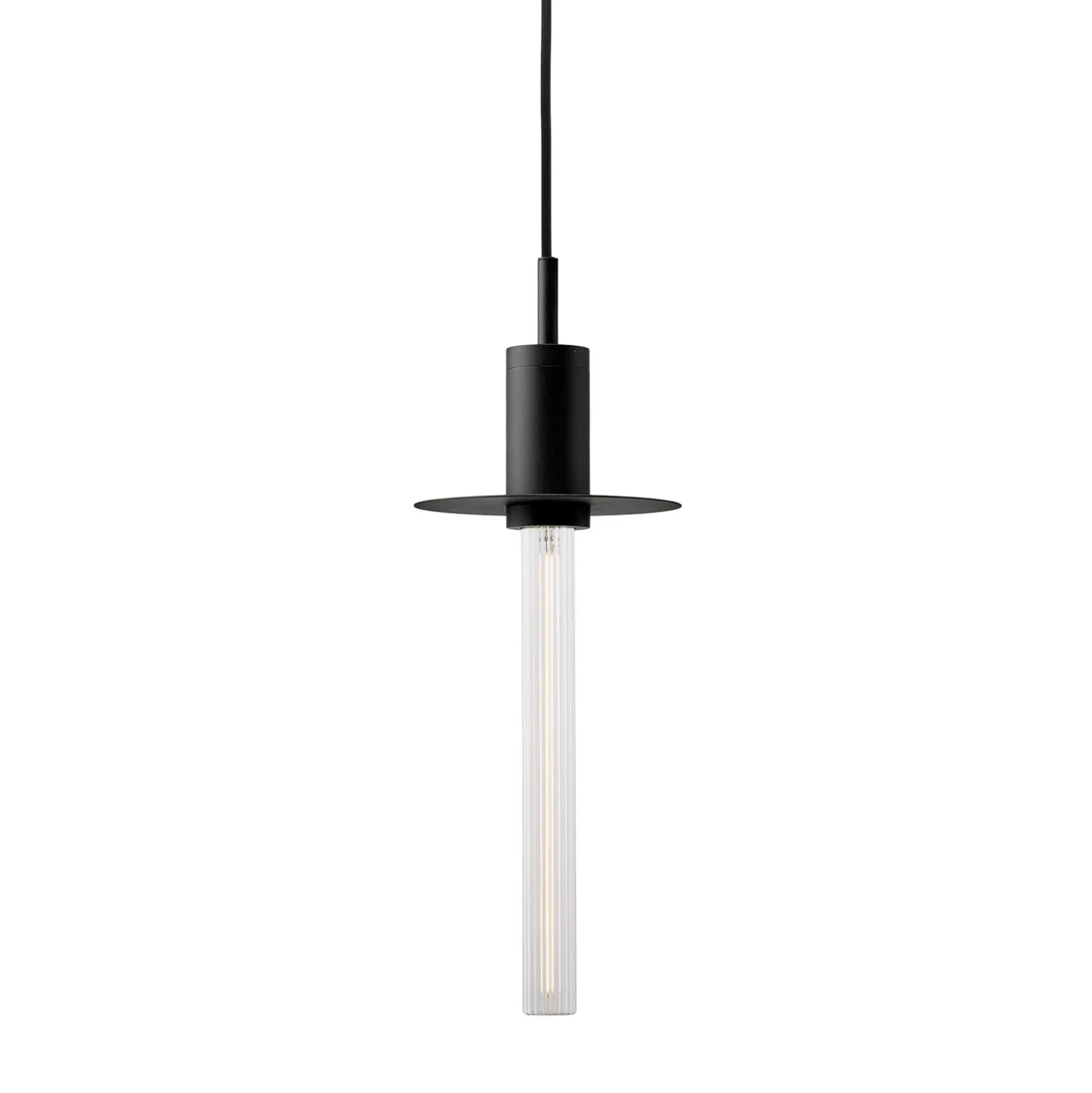 Lámpara colgante Liberty Disc, negra
