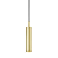 Lámpara colgante Liberty Spot, color dorado, altura 25 cm