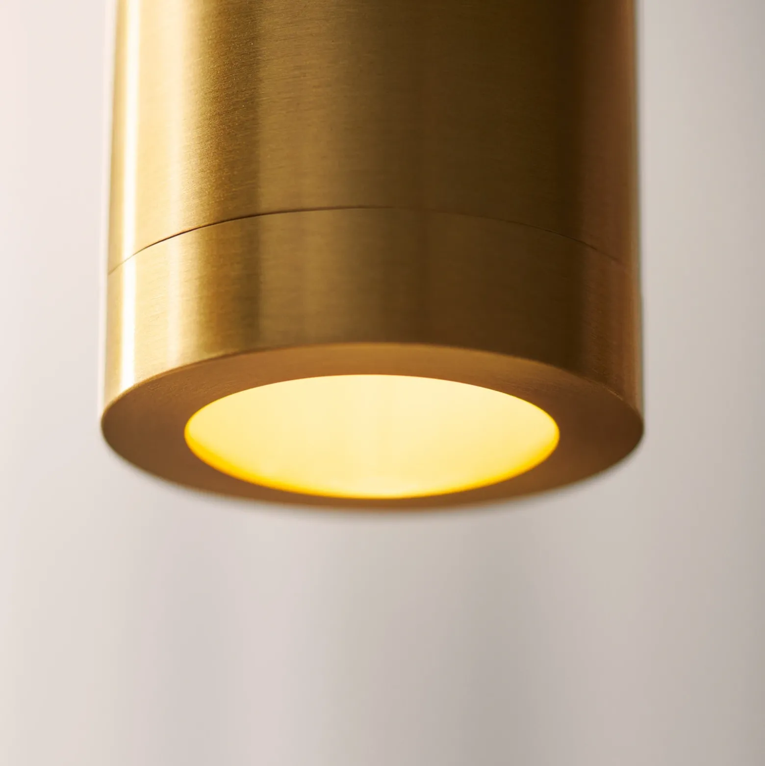 Lámpara colgante Liberty Spot, color dorado, altura 25 cm