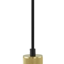 Lámpara colgante Linaro de Lindby, Ø 4,6 cm, dorada, monofásica, E27