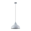 Lámpara colgante Lindby Albertine, 29 cm, blanca, metal