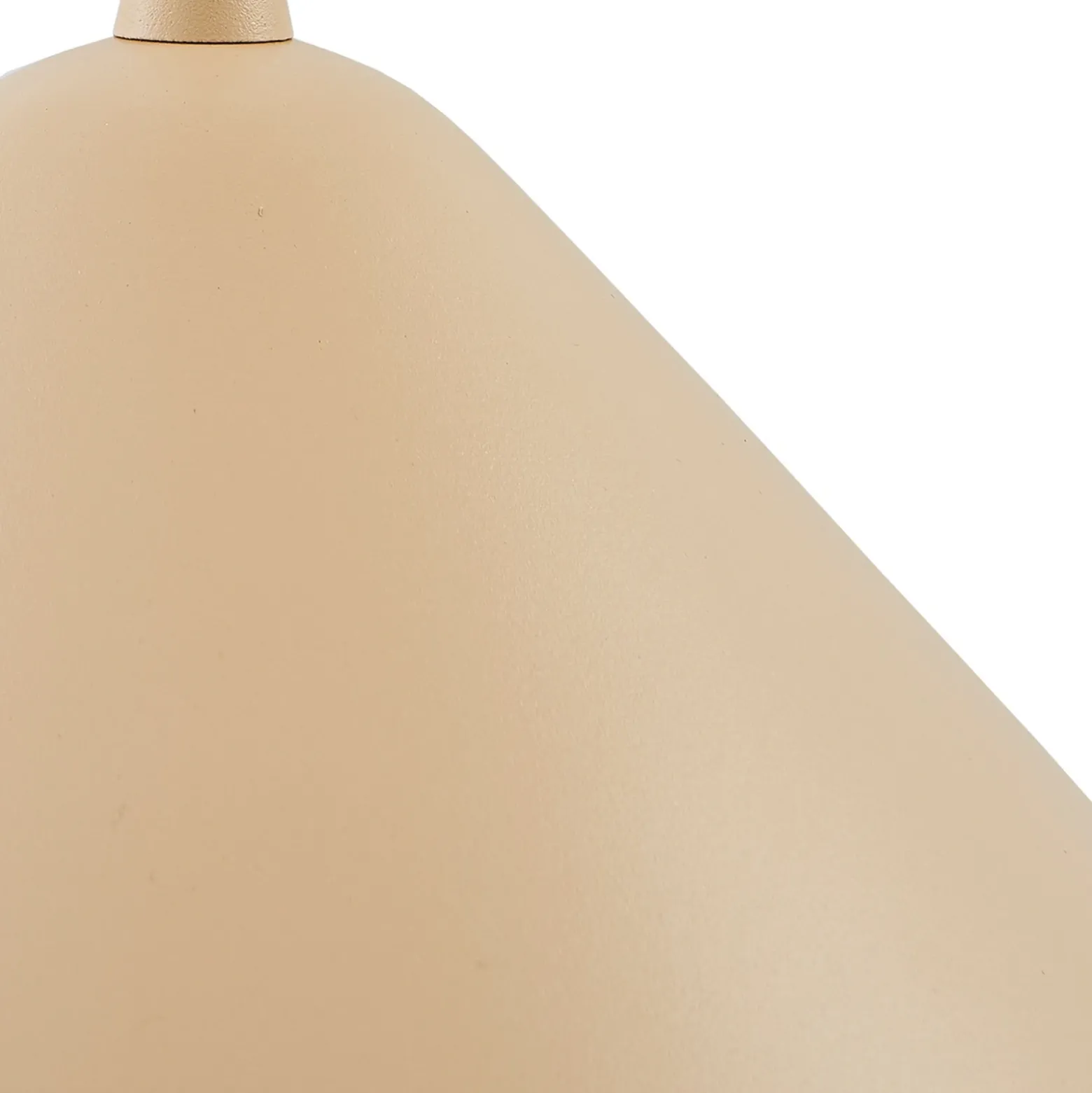 Lámpara colgante Lindby Clarine, beige, Ø 32 cm, metal