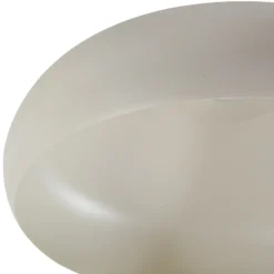 Lámpara colgante Lindby Elover, beige, Ø 45 cm, hierro