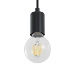 Lámpara colgante Lindby Ferris, 4 luces, 90 cm, madera, E27