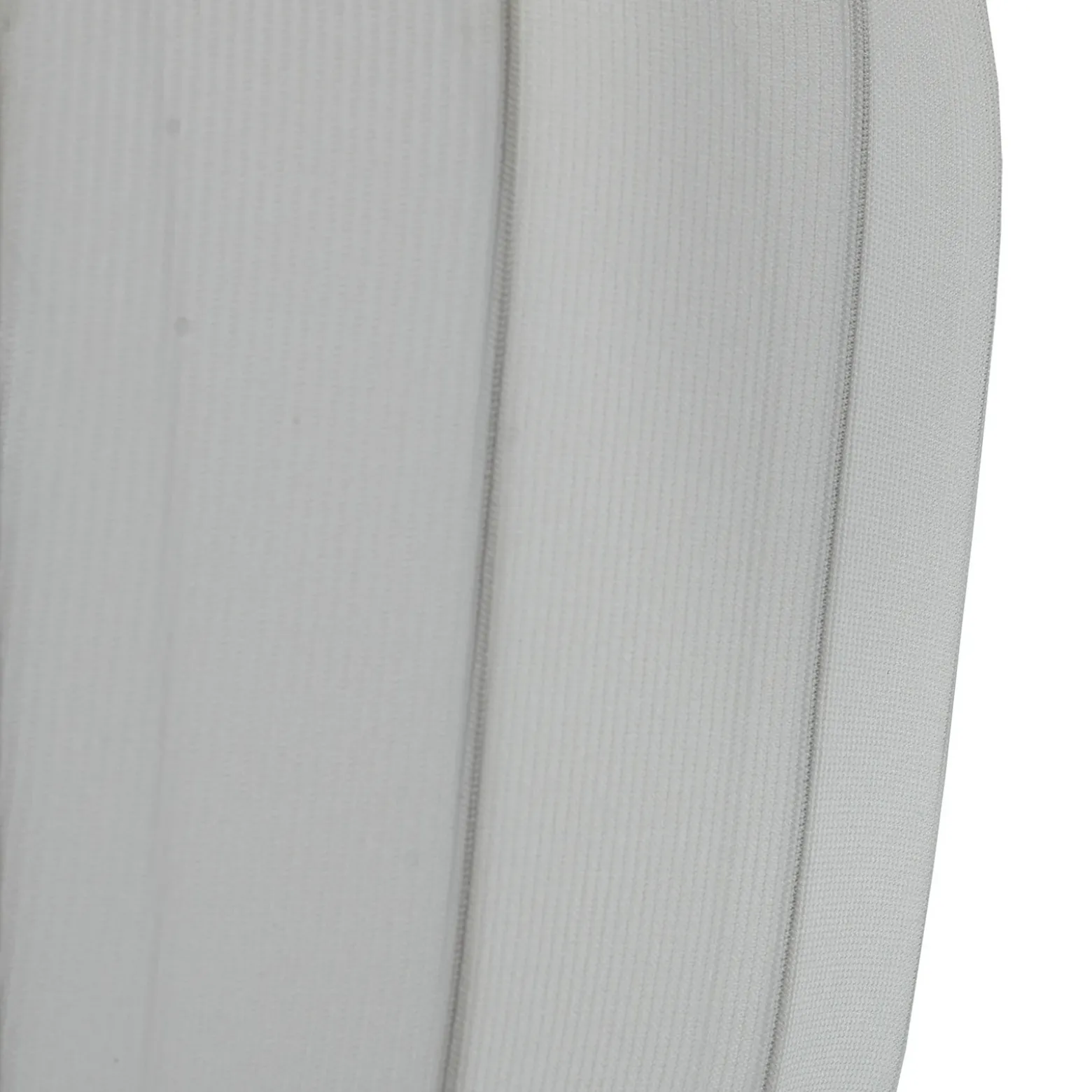 Lámpara colgante Lindby Helin, blanca, Ø 35 cm, tela