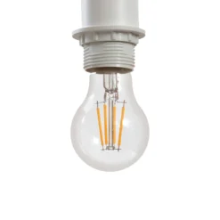 Lámpara colgante Lindby Helin negro/blanco/gris, Ø 60 cm, 3 luces.