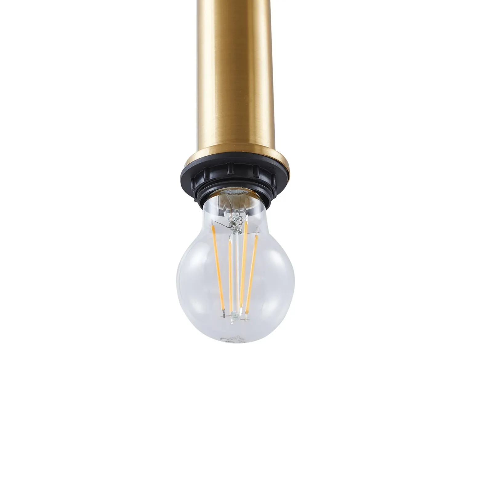 Lámpara colgante Lindby Hildur, 5 luces, gris ahumado, cristal