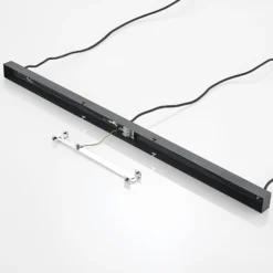 Lámpara colgante Lindby Hiwana, gris humo, cristal, 3 luces