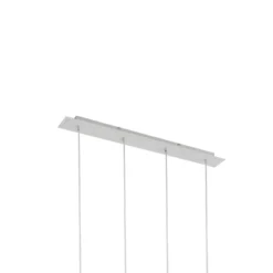 Lámpara colgante Lindby Joffrey, 76 cm, blanca, 4 luces, GU10