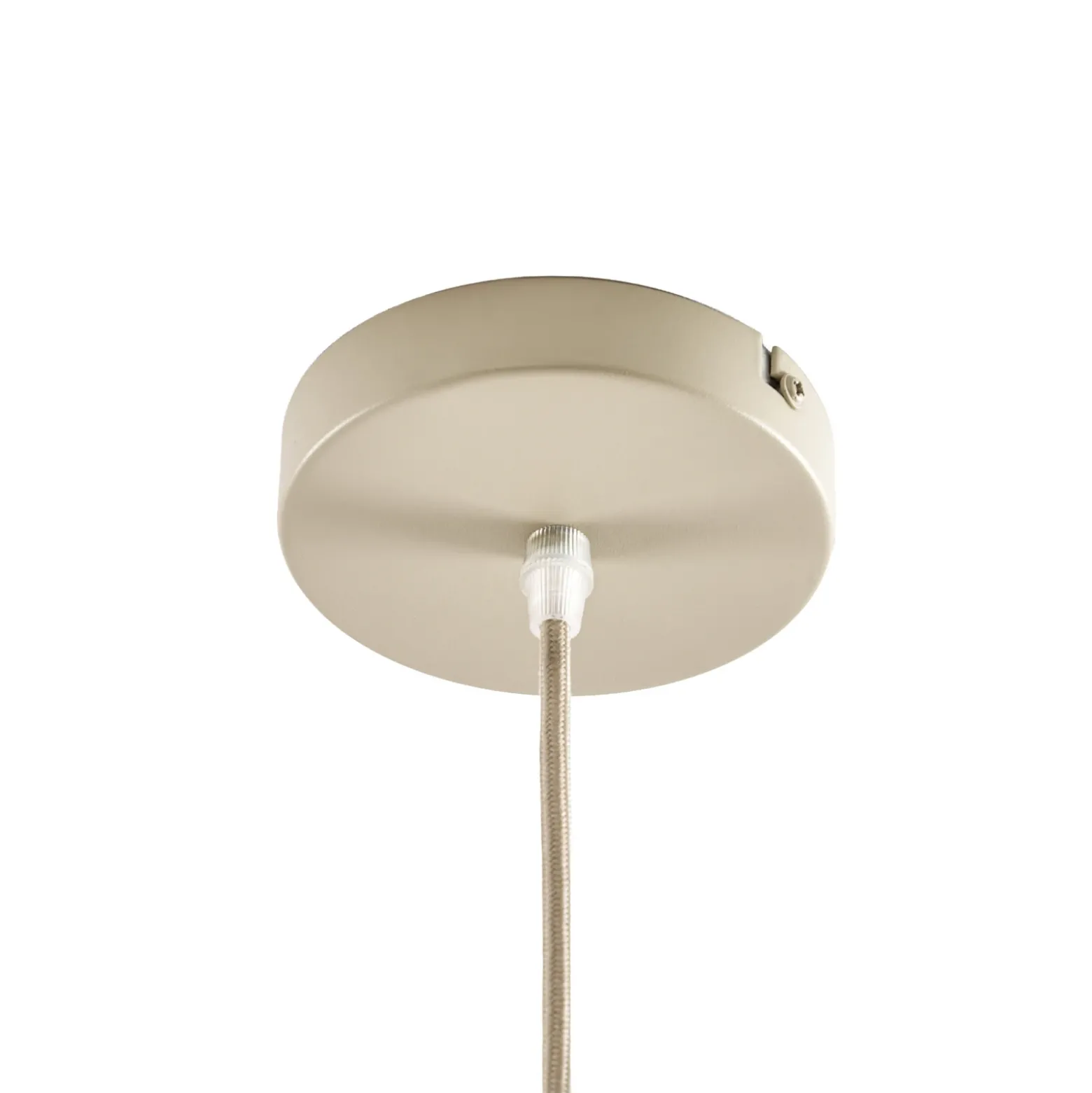 Lámpara colgante Lindby Laverne, Ø 40 cm, ratán, E27