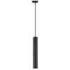 Lámpara colgante Lindby Linaro, 40 cm, negra, 1 fase, GU10