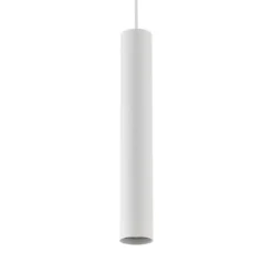 Lámpara colgante Lindby Linaro, 40 cm, blanca, monofásica, GU10