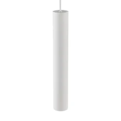 Lámpara colgante Lindby Linaro, 40 cm, blanca, monofásica, GU10