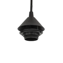 Lámpara colgante Lindby Marla, 3 luces, cristal, gris ahumado, 102cm