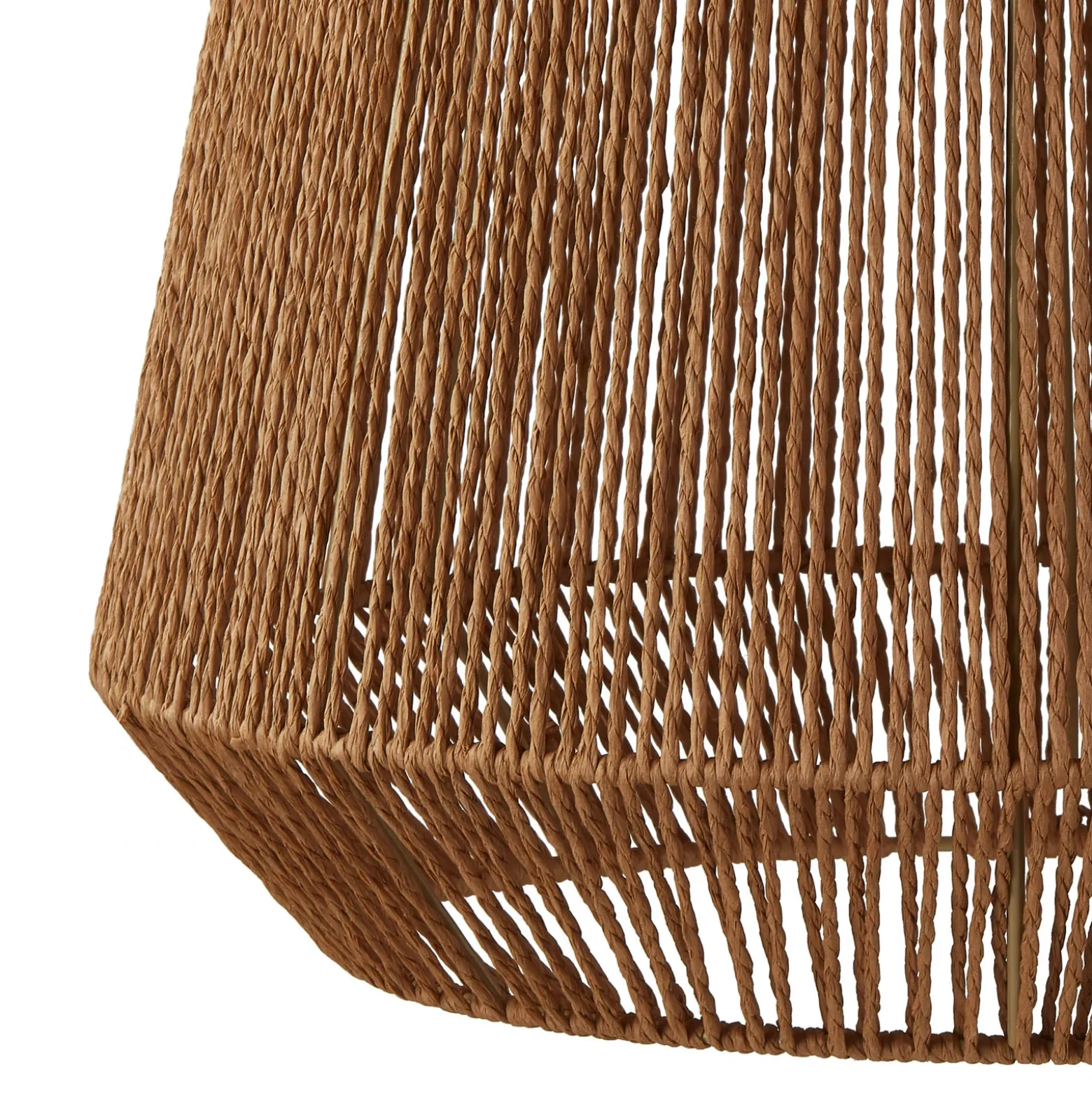 Lámpara colgante Lindby Otso, 40 cm de altura, bambú, E27