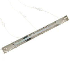 Lámpara colgante Lindby Ovelia, beige, 4 luces, metal, E27