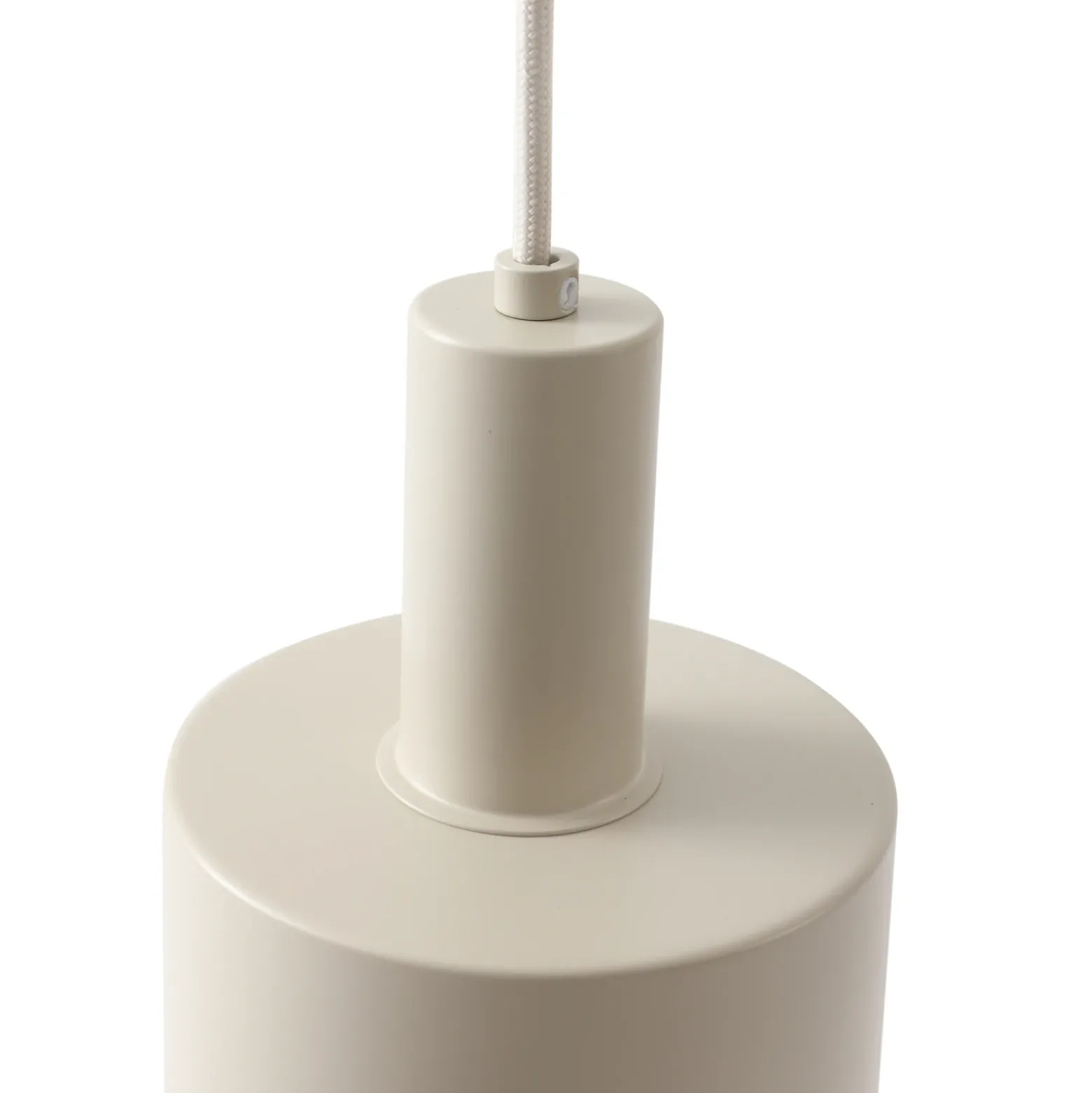 Lámpara colgante Lindby Ovelia, beige, 3 luces, metal, E27