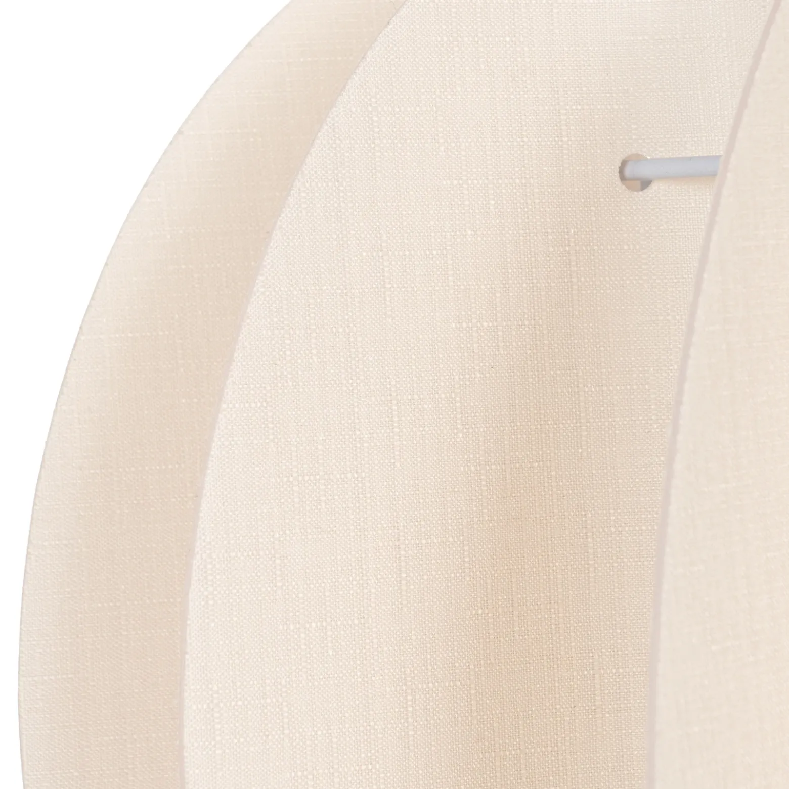 Lámpara colgante Lindby Winslow, blanco crema, Ø 35 cm, E27