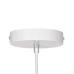 Lámpara colgante Lindby Winslow, blanco crema, Ø 35 cm, E27