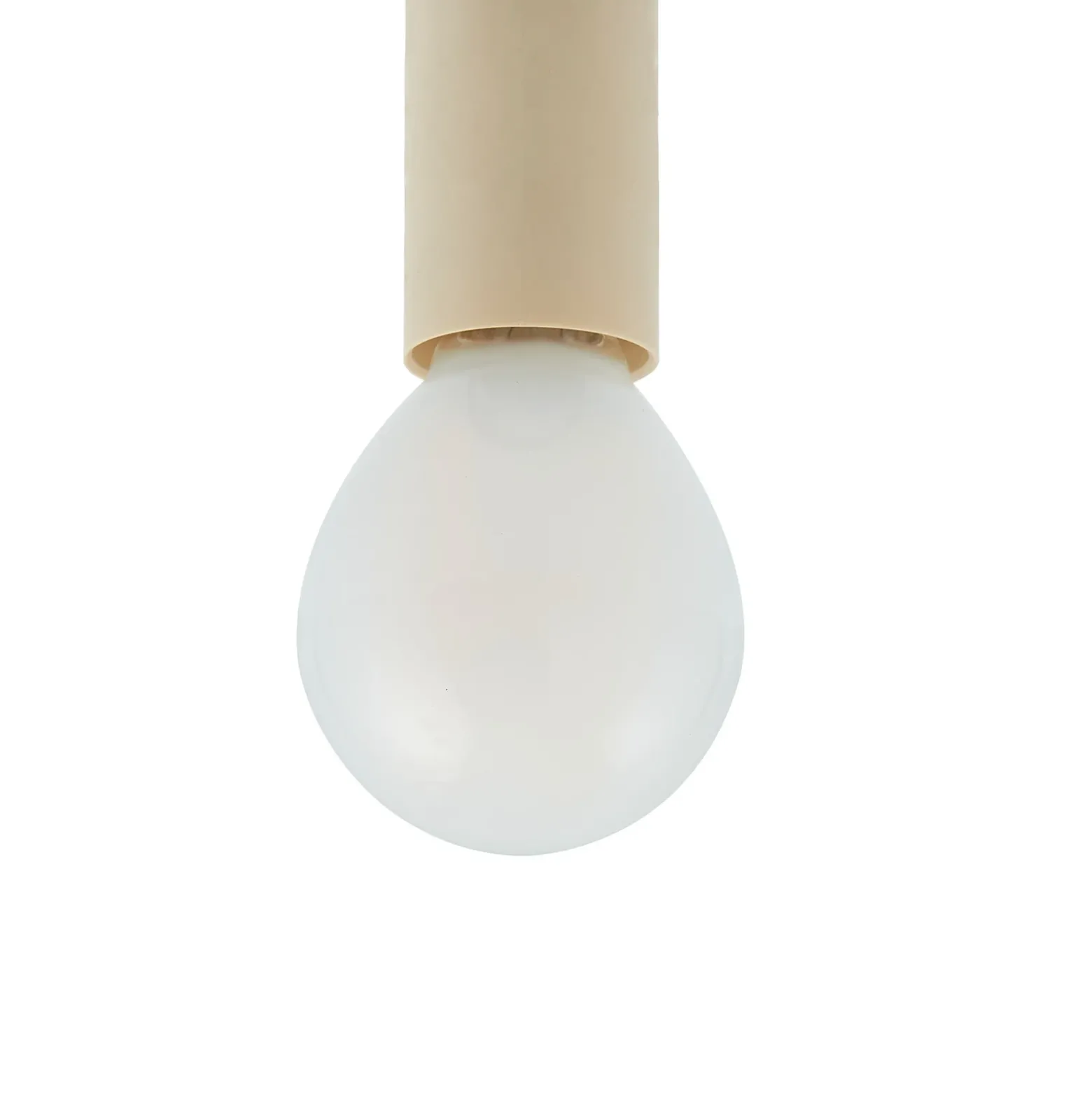 Lámpara colgante Lucande Bidolo, color latón, cristal, 15 cm, IP44