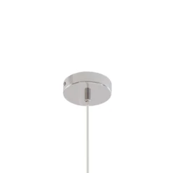 Lámpara colgante Lucande Diborah, Ø 40 cm, multicolor, cristal, G9