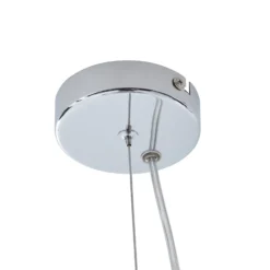 Lámpara colgante Lucande Kaelor, Ø 60 cm, color cobre, aluminio