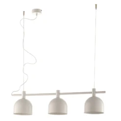 Lámpara colgante 976, 3 luces, blanco