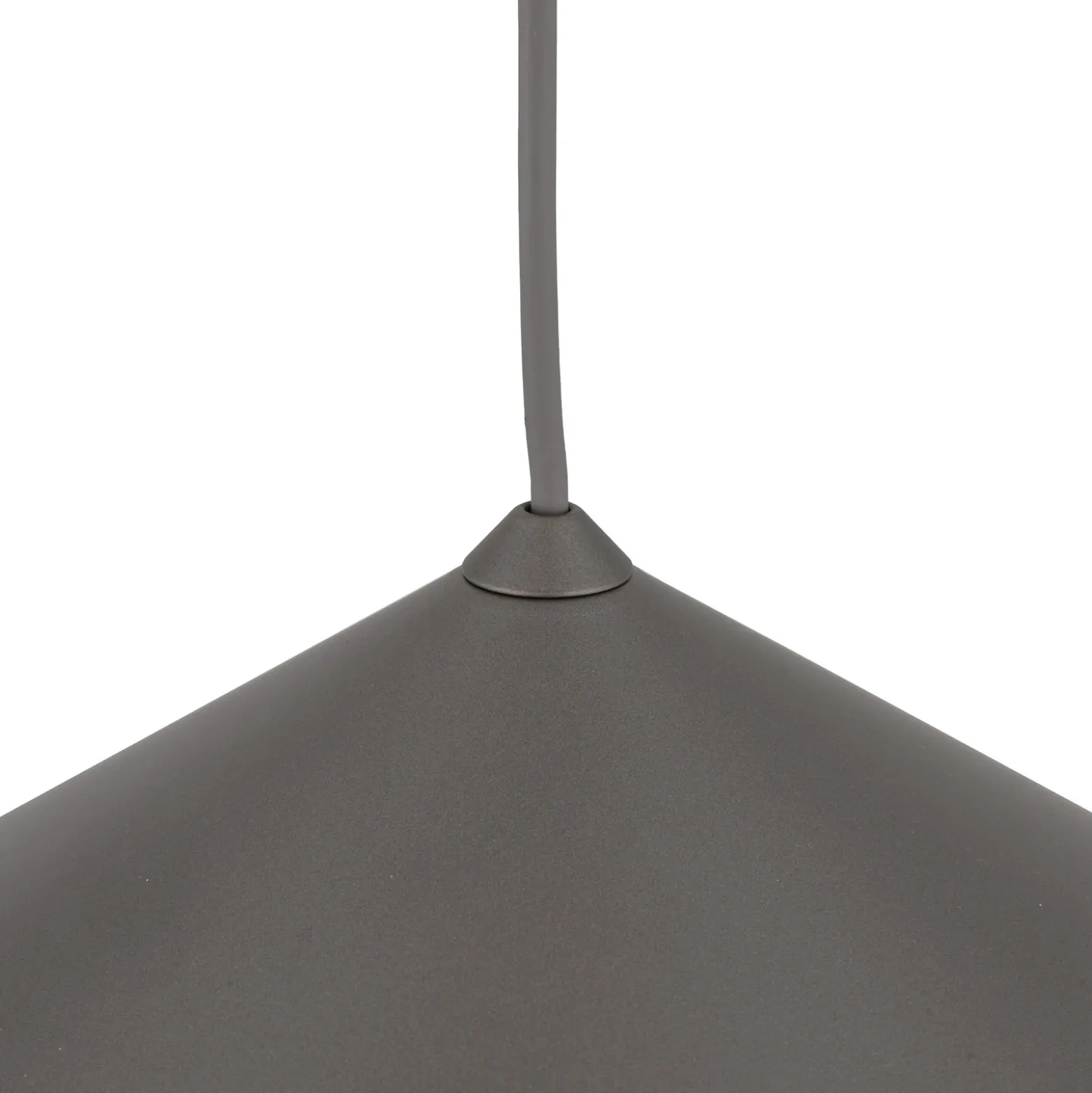 Lámpara colgante Lume L, marrón, metal, Ø 40 cm, GX53