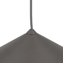 Lámpara colgante Lume XL, marrón, metal, Ø 49 cm, GX53