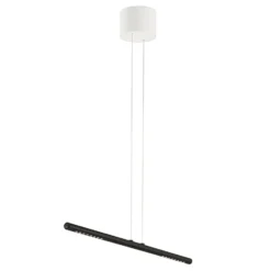 Lámpara colgante LUM S de TECNOLUMEN, 85 cm, negra