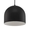 Lámpara colgante Madison 1 luz negro