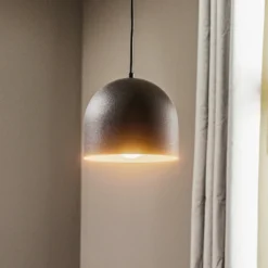 Lámpara colgante Madison 1 luz negro