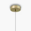 Lámpara colgante Maytoni Antic, blanco/dorado, Ø 30 cm, cristal, E27