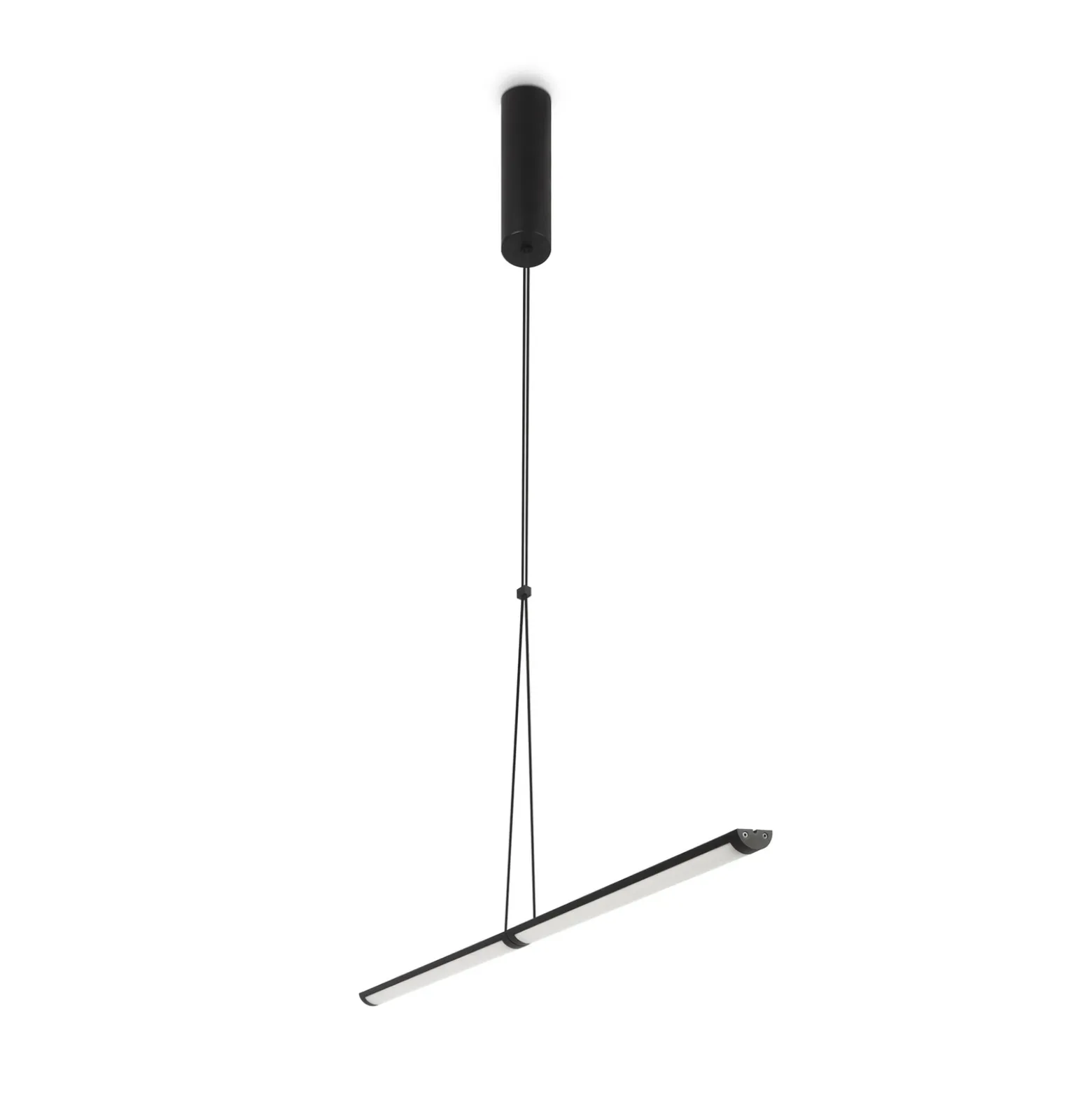 Lámpara colgante Maytoni Supersymmetry LED, negra