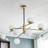 Lámpara colgante Nostalgia, 6 luces